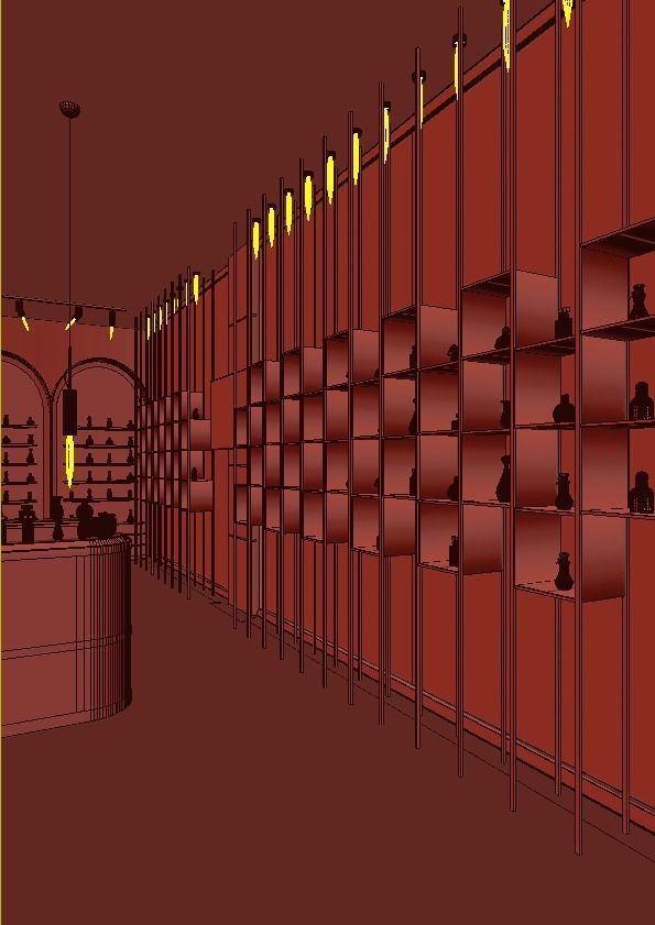 PERFUME SHOP 3D SCENE 3D model_35