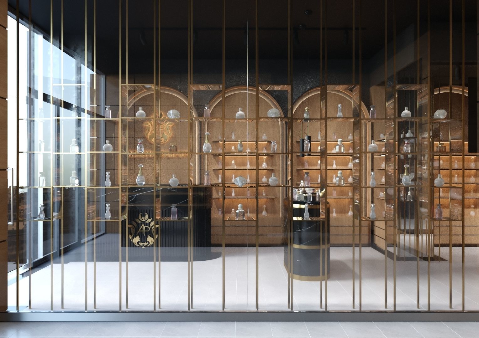 PERFUME SHOP 3D SCENE 3D model_10