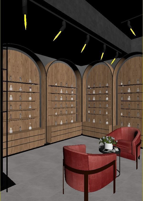 PERFUME SHOP 3D SCENE 3D model_47