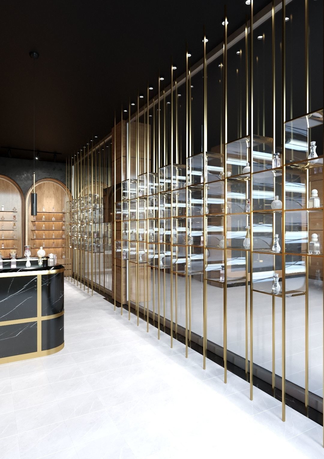 PERFUME SHOP 3D SCENE 3D model_8