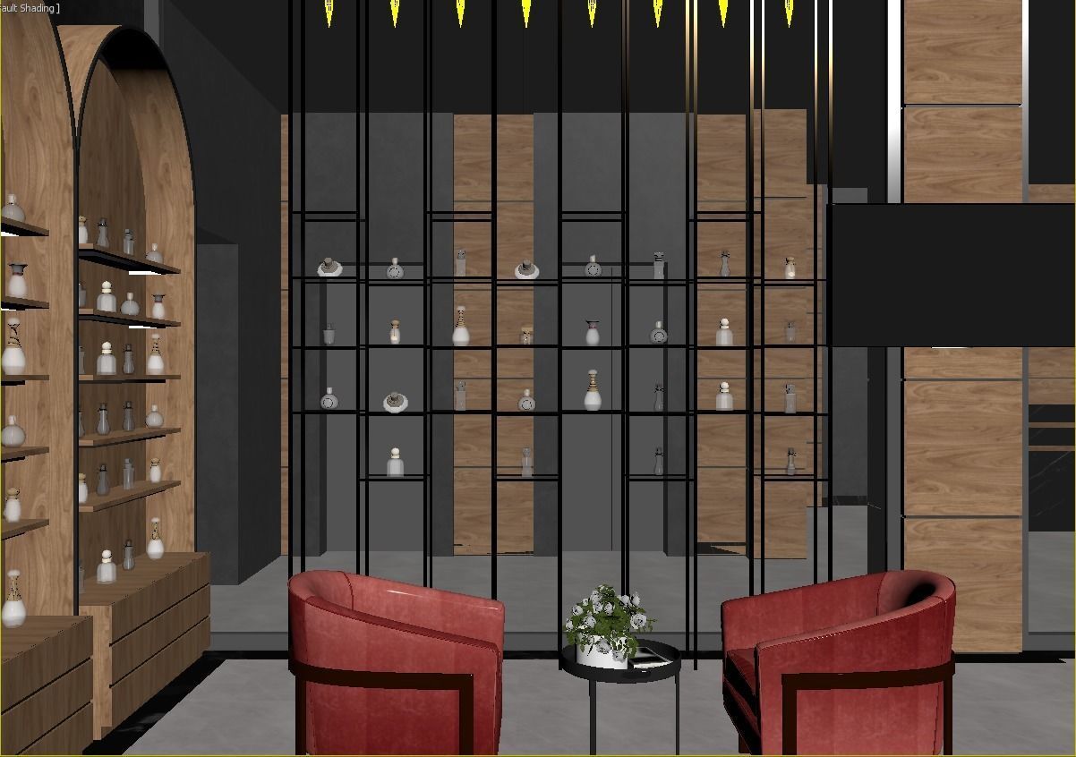 PERFUME SHOP 3D SCENE 3D model_25