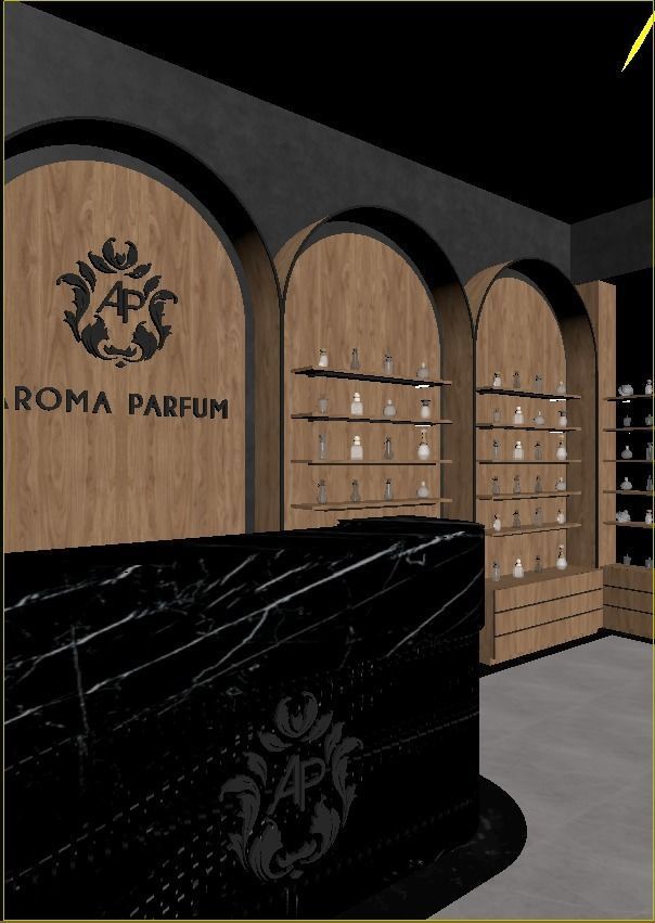PERFUME SHOP 3D SCENE 3D model_31