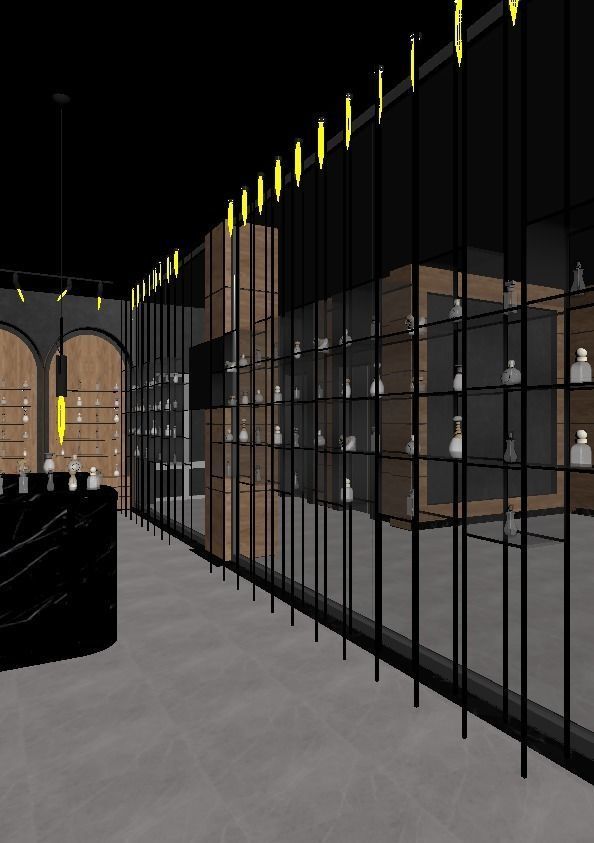 PERFUME SHOP 3D SCENE 3D model_34