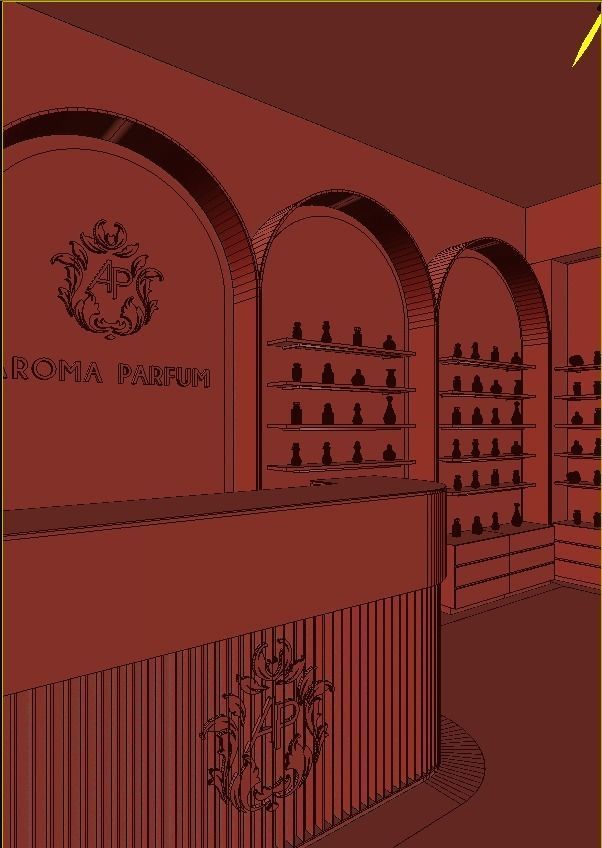 PERFUME SHOP 3D SCENE 3D model_42
