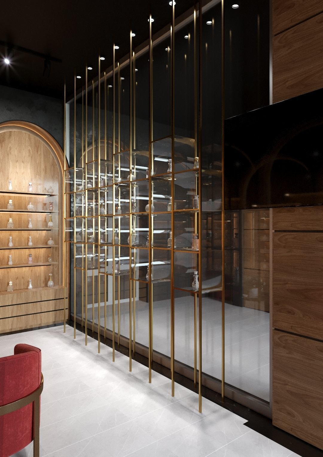 PERFUME SHOP 3D SCENE 3D model_7