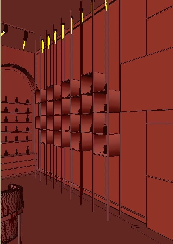 PERFUME SHOP 3D SCENE 3D model_28