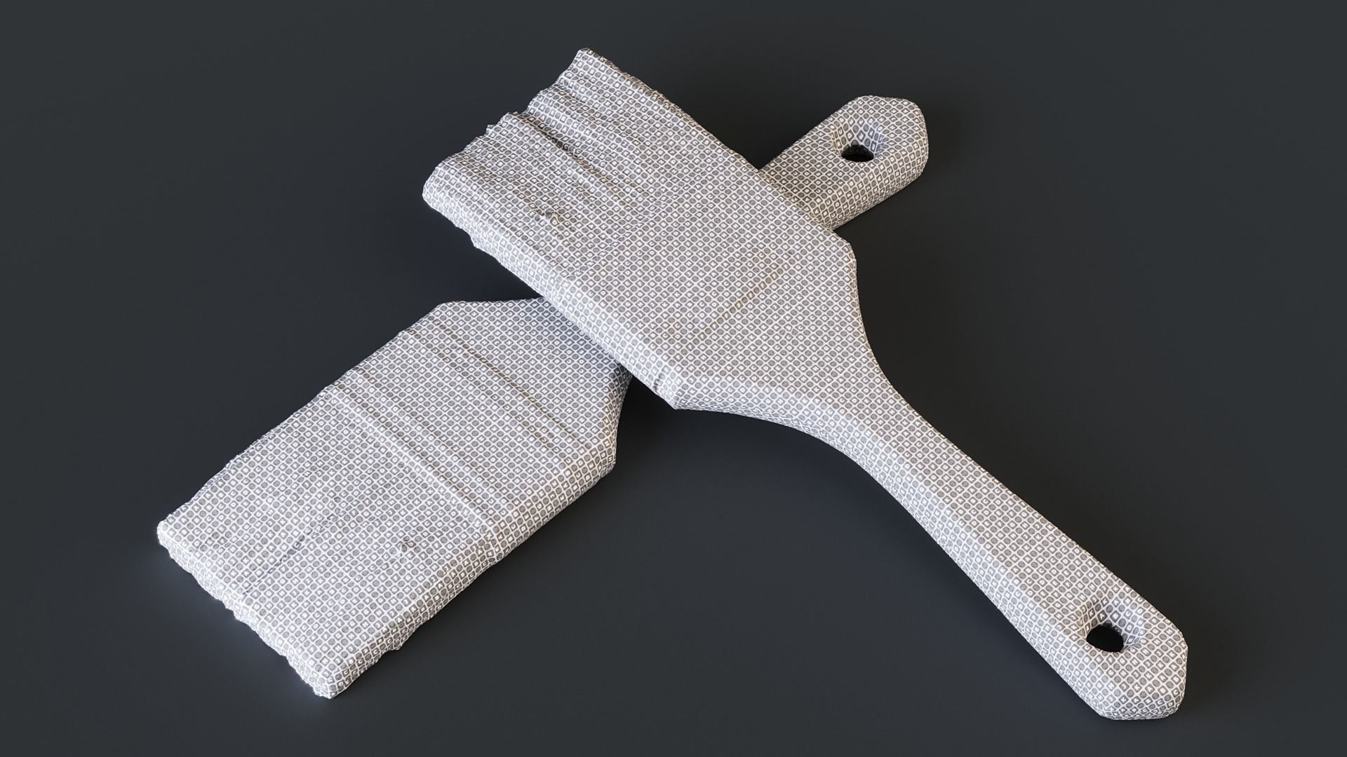 Used Paint Brush PBR 3D model_23