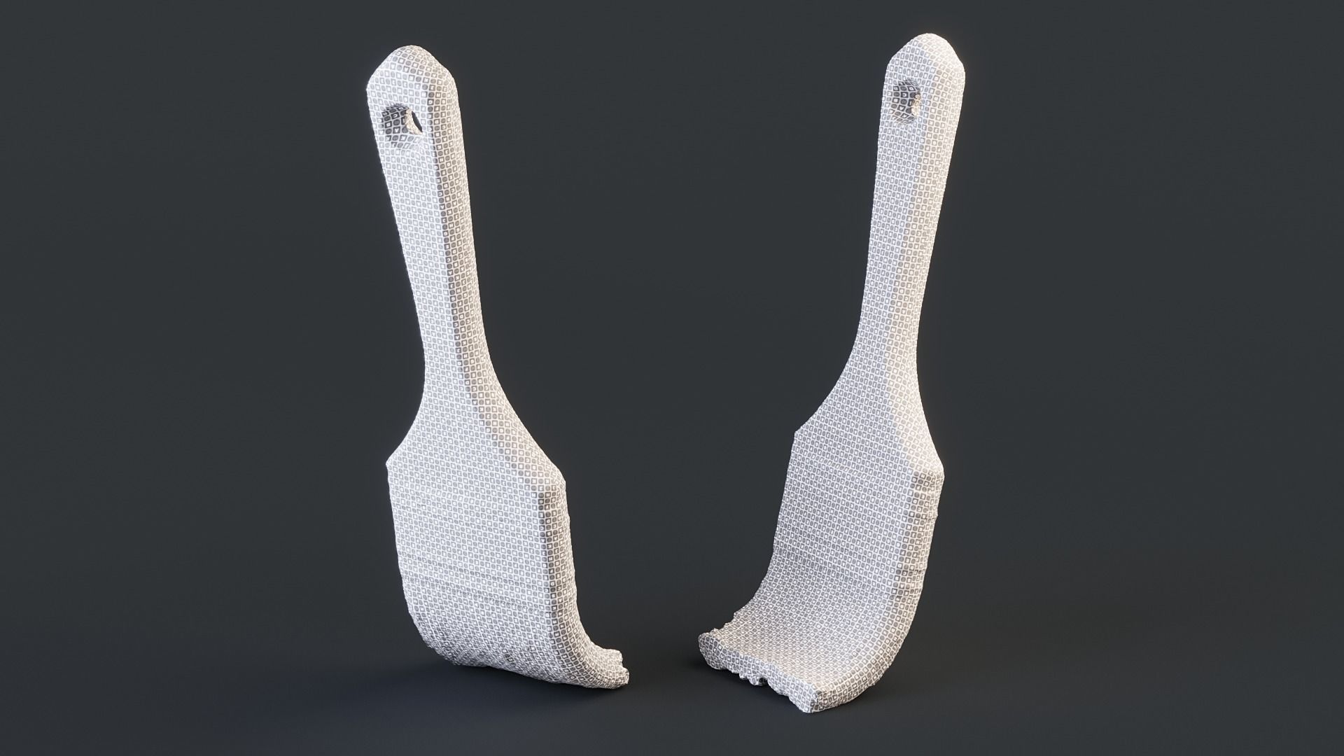 Used Paint Brush PBR 3D model_20