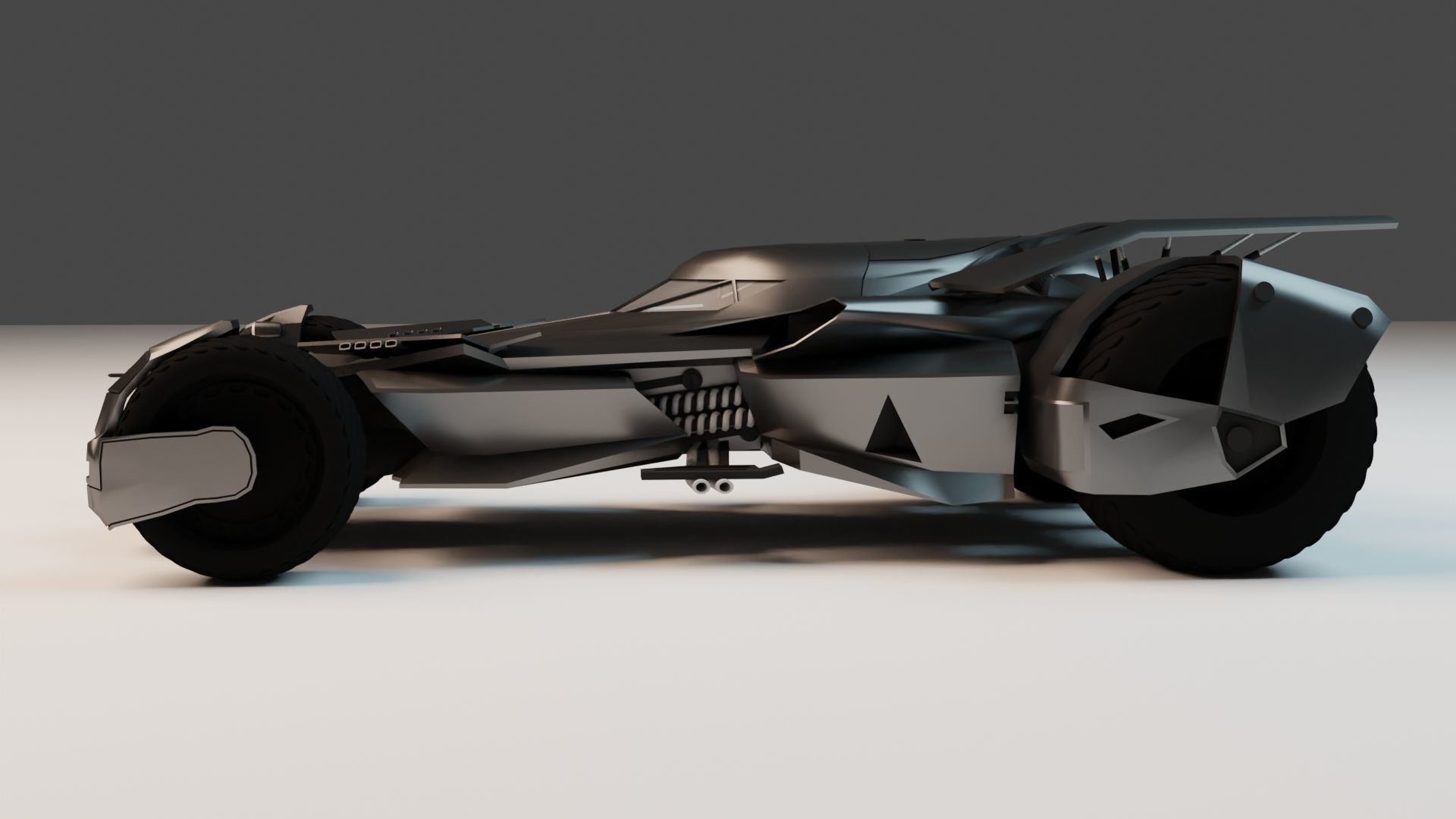 Batmobile Batman vs Superman 3D model_4