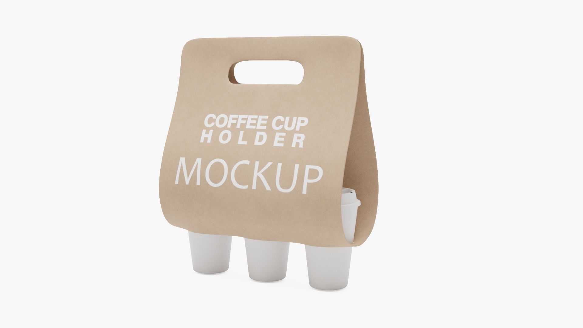 Coffee Cup Holder 3D model_1