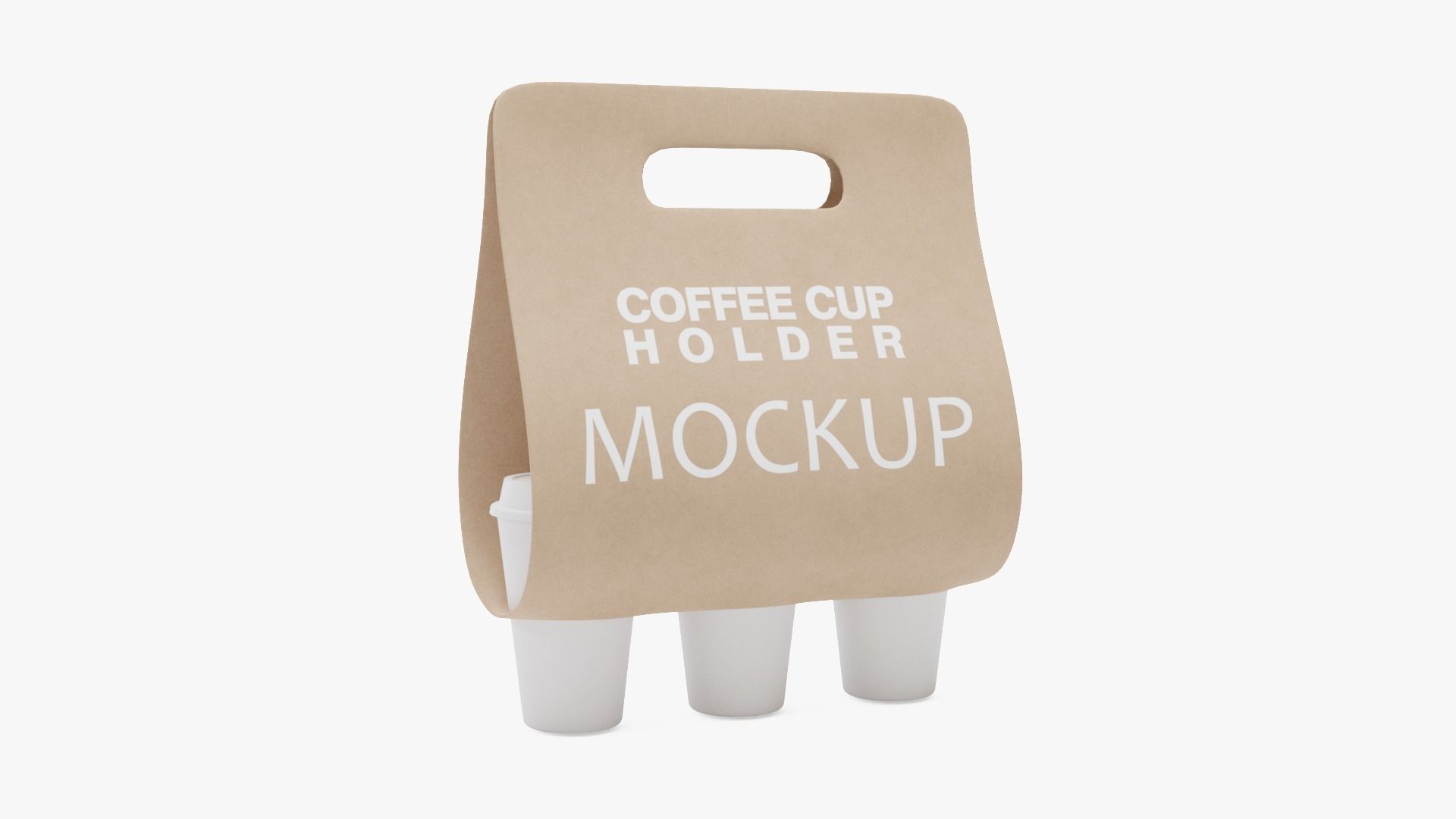 Coffee Cup Holder 3D model_2