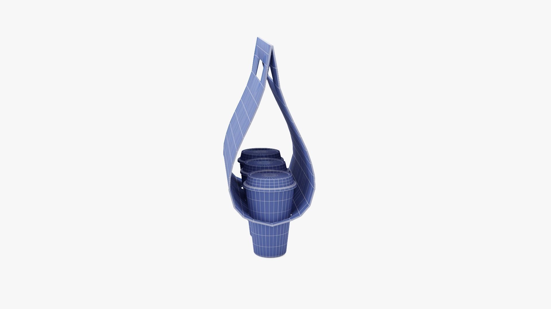 Coffee Cup Holder 3D model_17