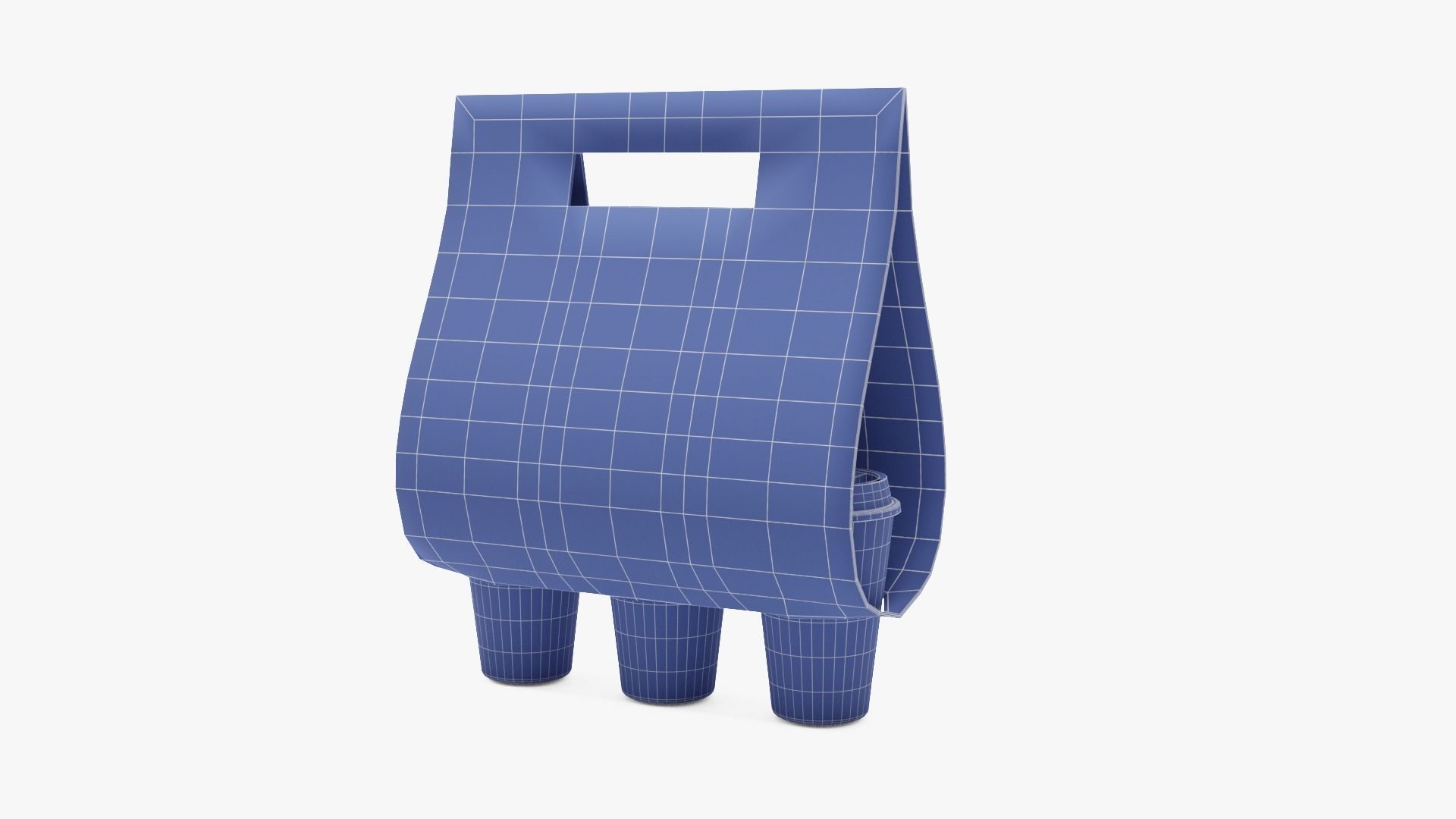 Coffee Cup Holder 3D model_13