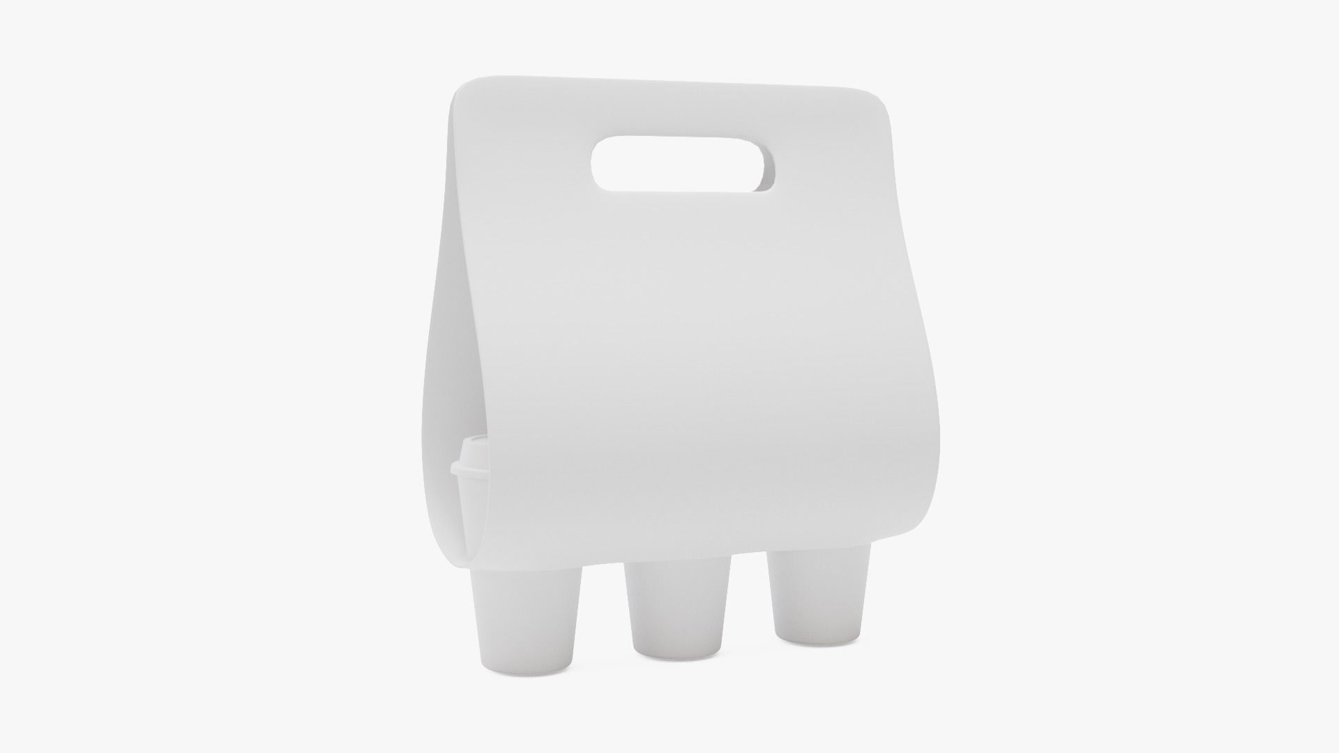 Coffee Cup Holder 3D model_7