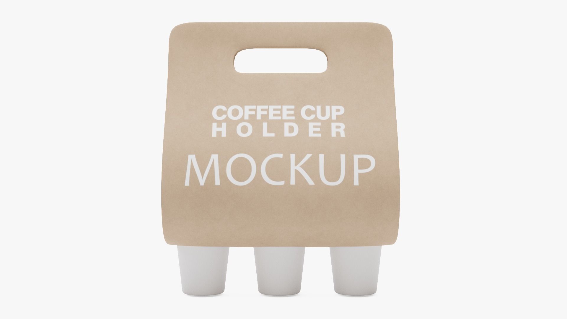 Coffee Cup Holder 3D model_3