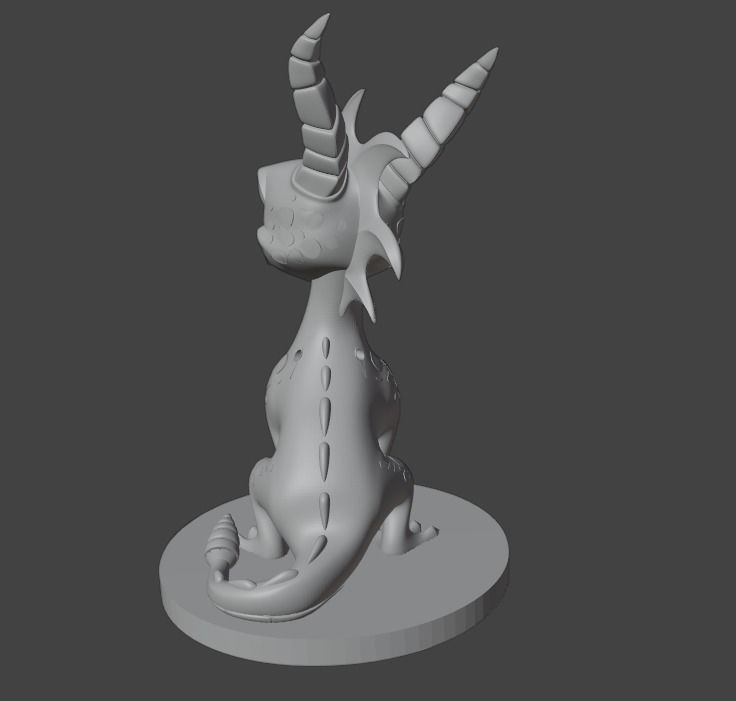 Spyro high quality model  3D print model_3