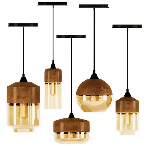 Glass Nordic Modern Pendant Lamp-vol01