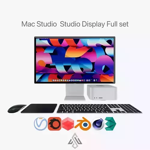 Apple Mac Studio and Studio Display Full set