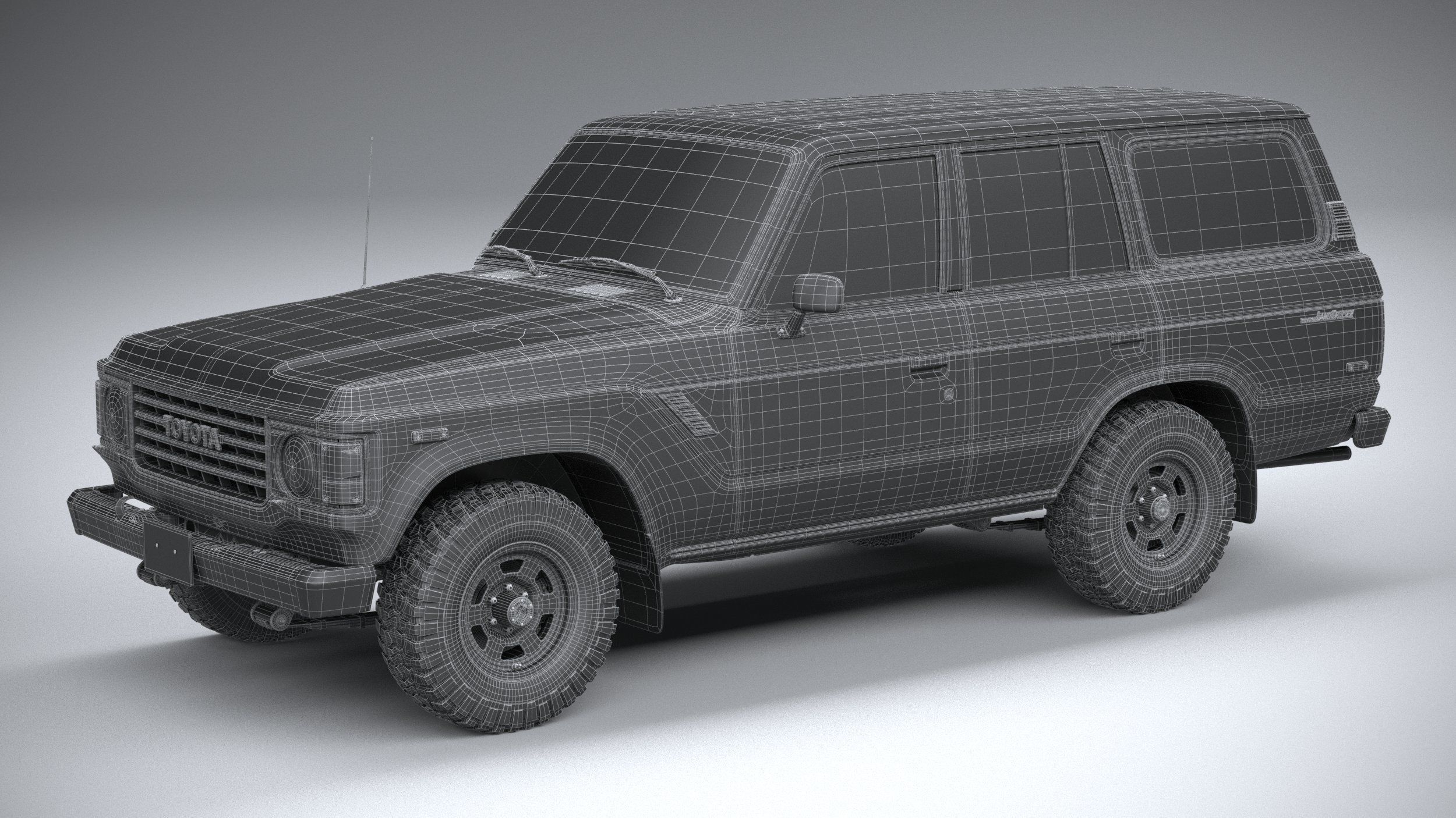 Toyota Land Cruiser J60 1980 3D model_28