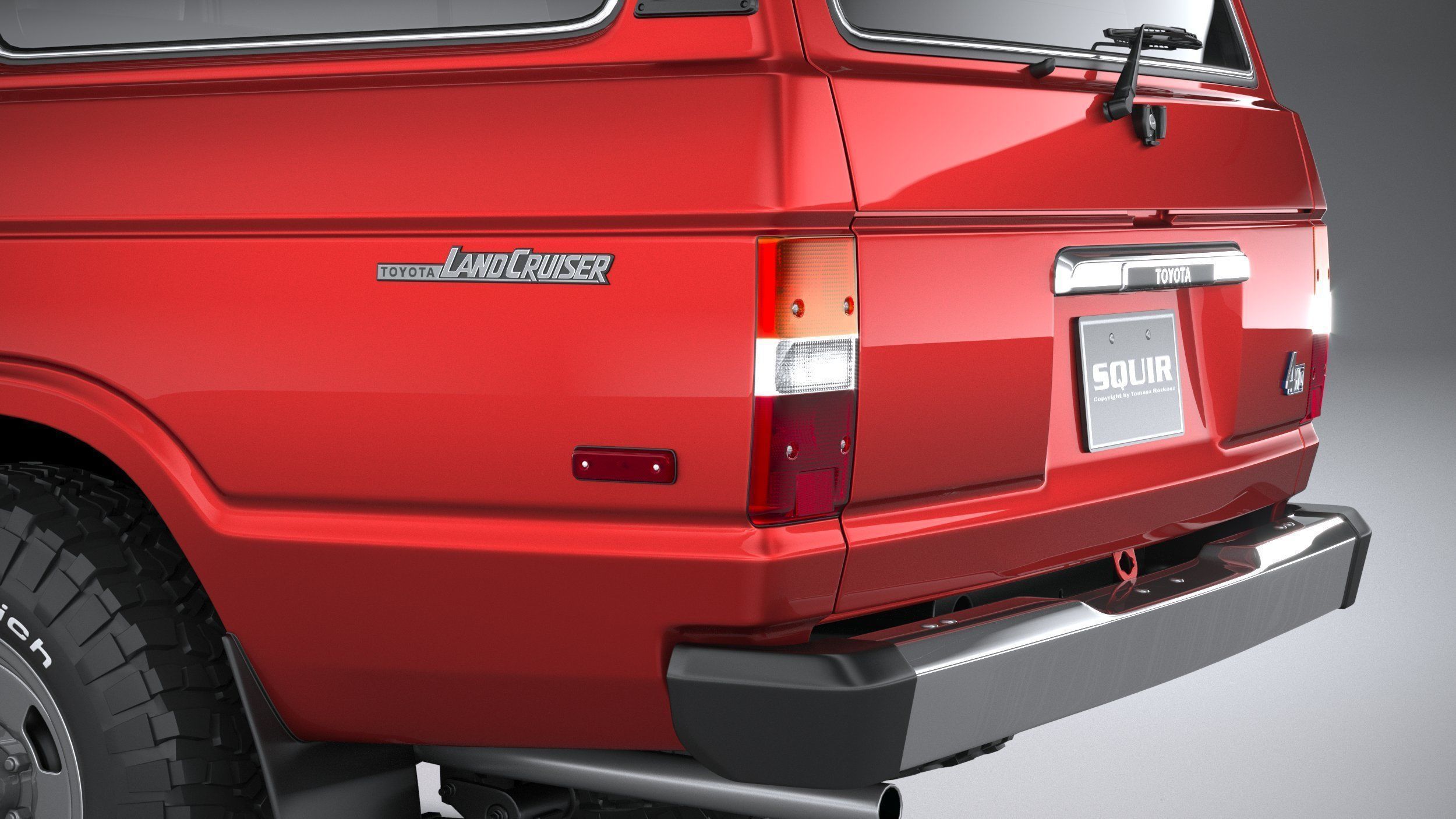 Toyota Land Cruiser J60 1980 3D model_6