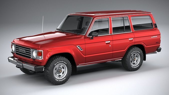 Toyota Land Cruiser J60 1980 3D model