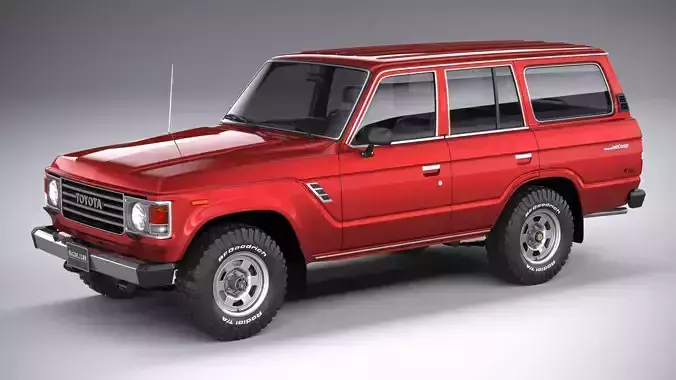 Toyota Land Cruiser J60 1980 3D model