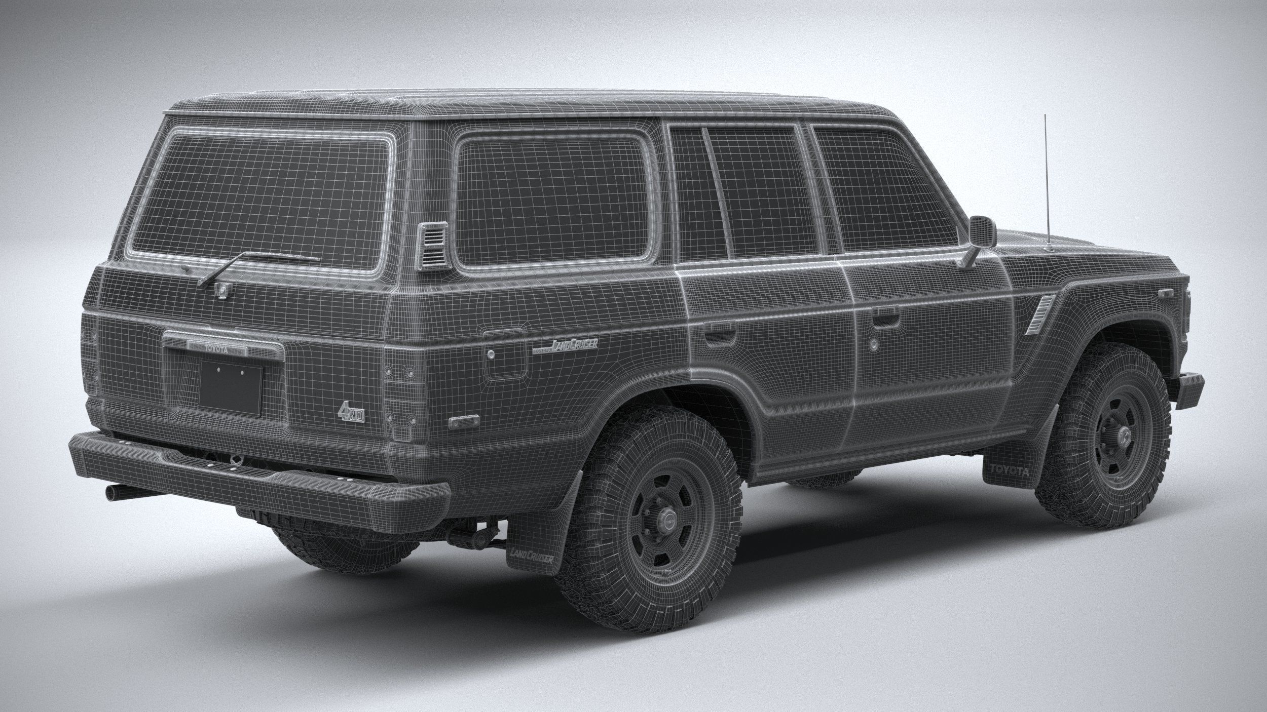 Toyota Land Cruiser J60 1980 3D model_27