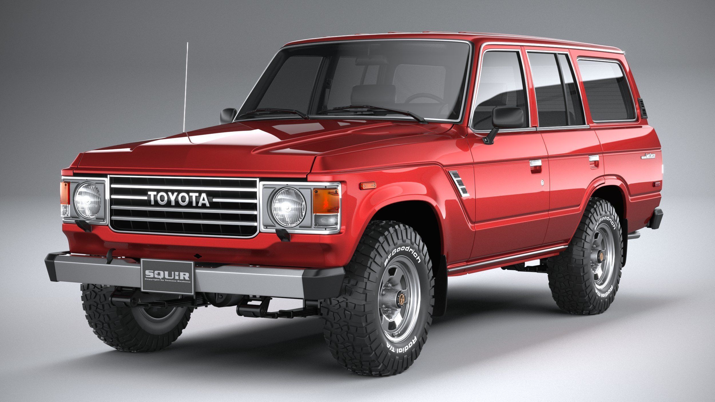 Toyota Land Cruiser J60 1980 3D model_2