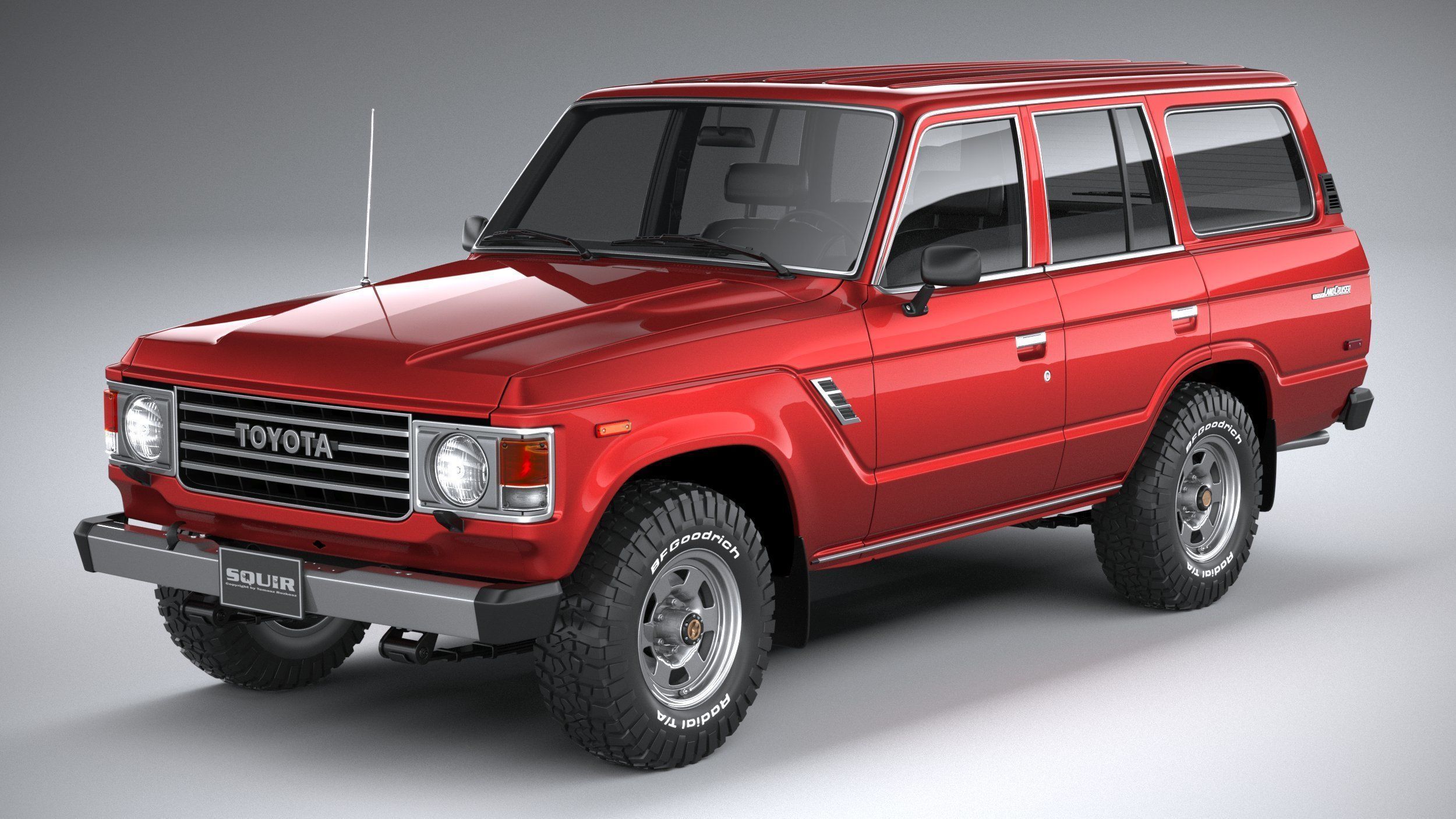 Toyota Land Cruiser J60 1980 3D model_1