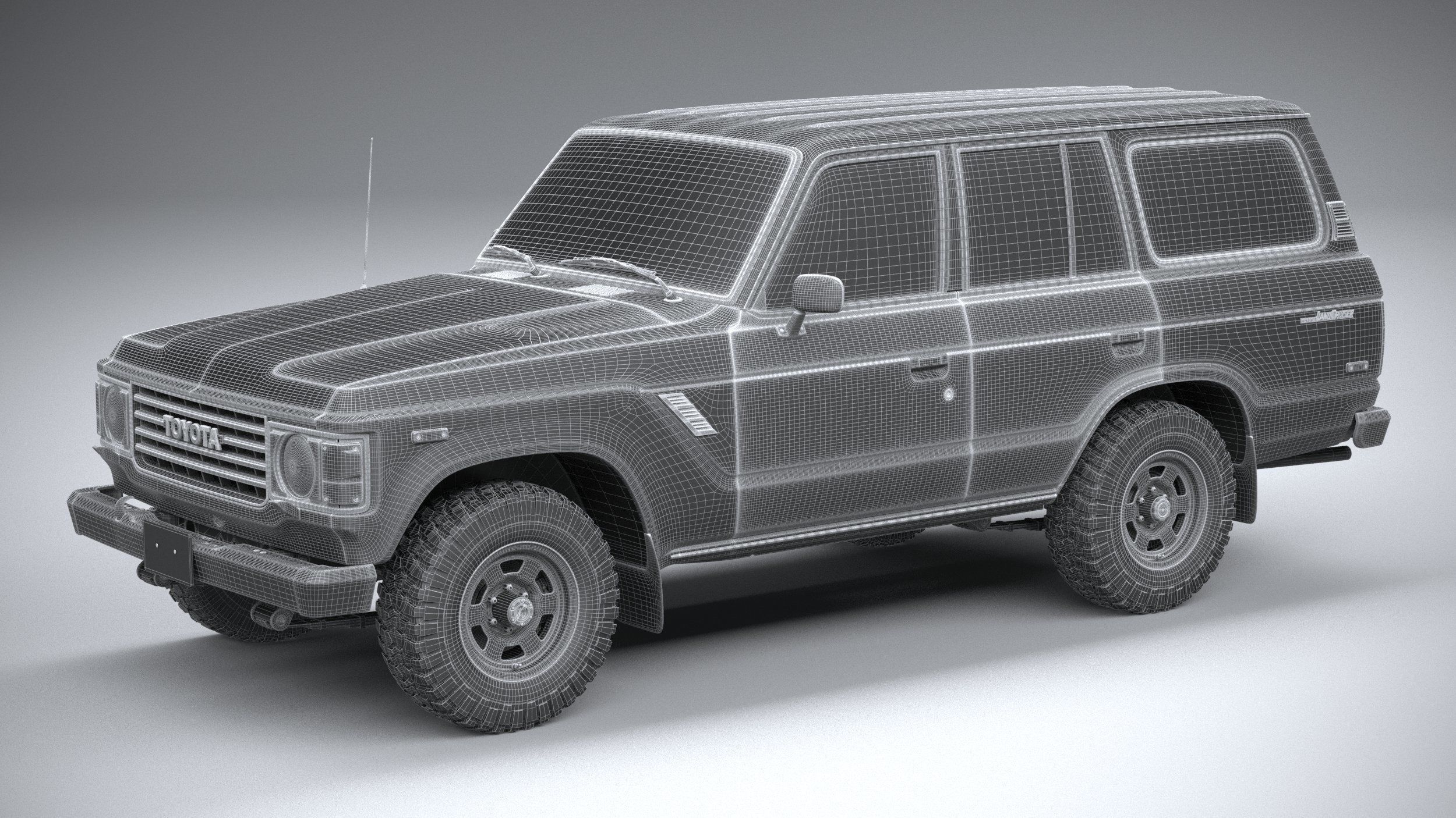 Toyota Land Cruiser J60 1980 3D model_26