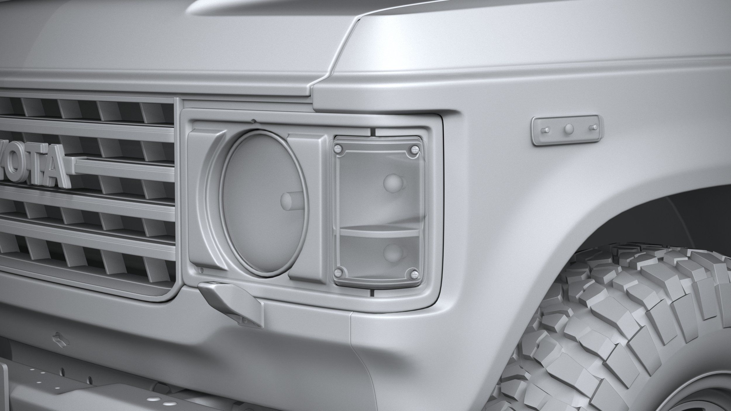 Toyota Land Cruiser J60 1980 3D model_23