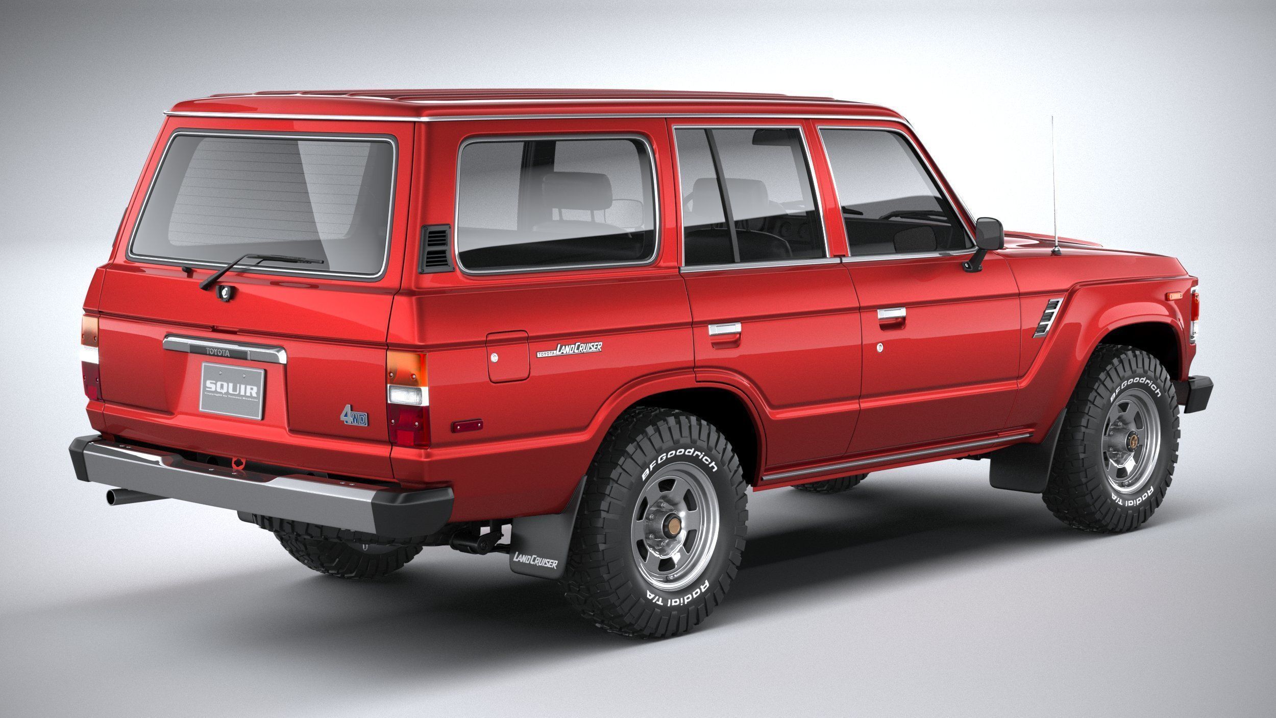 Toyota Land Cruiser J60 1980 3D model_17