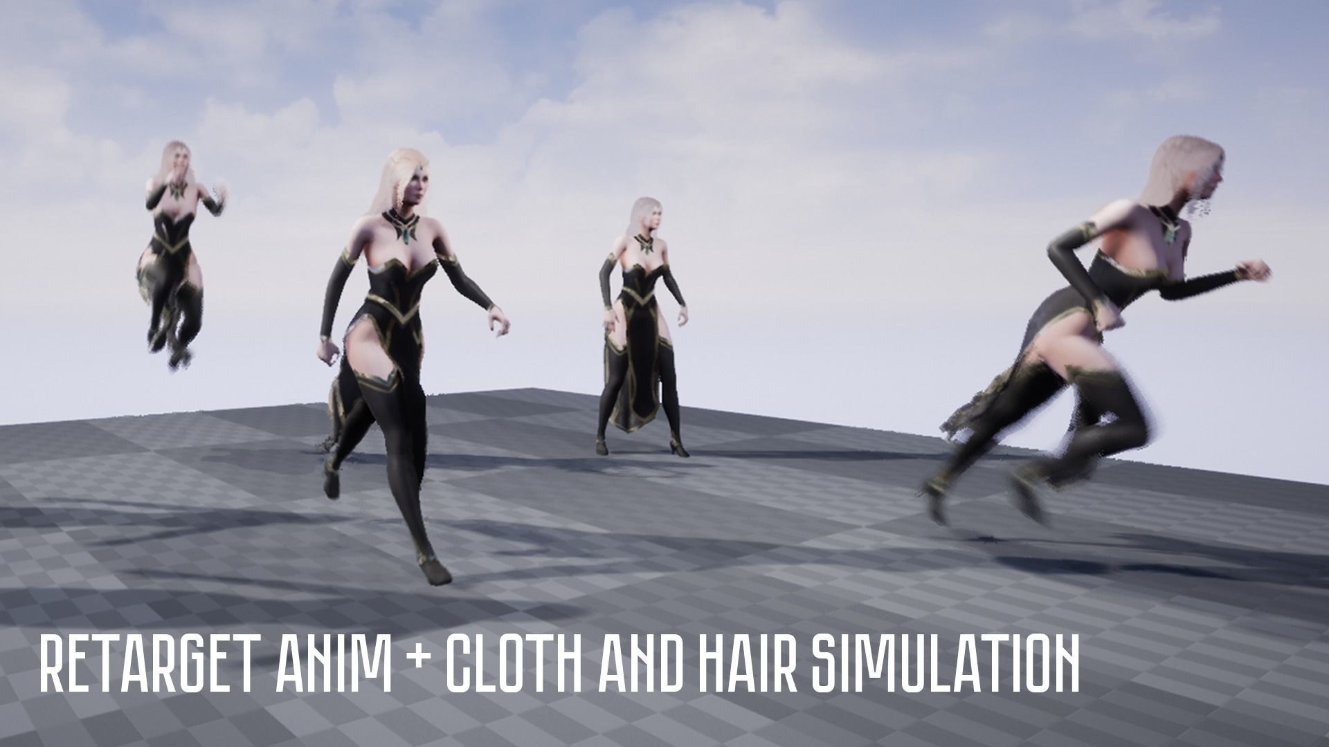 Elf Sorcerer - Game Ready Low-poly 3D model_12