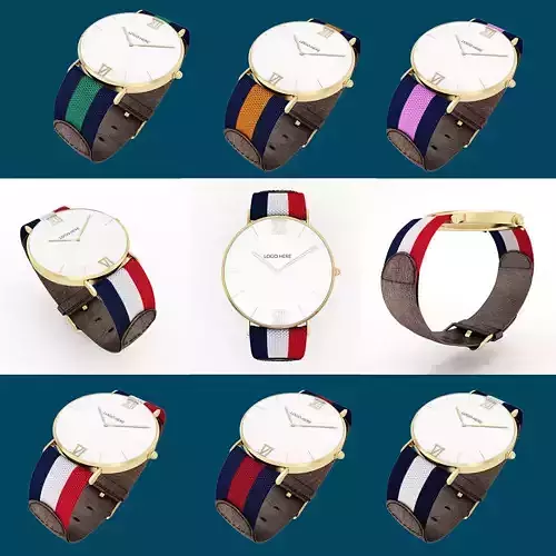 Wrist watch 3d model 