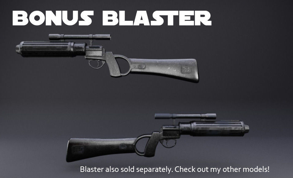 New Republic Security Droid 3D model_8