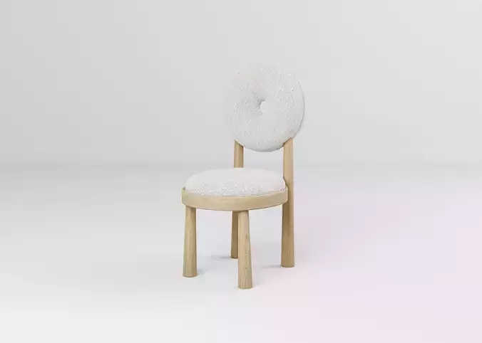 Baba Chair by Emmanuelle Simon 3D model