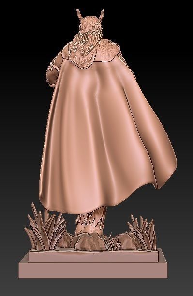 Satyr Bard 3D print model_2