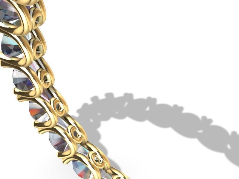 u prong ring stl verified  3D print model_11