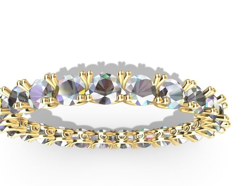 u prong ring stl verified  3D print model_3