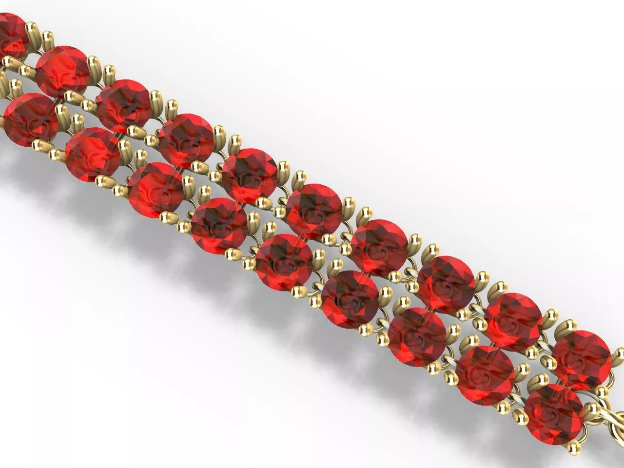 u prong 2 line bracelet stl verified 3D print model
