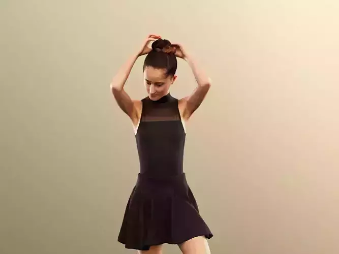 Katy 12840 - Standing Ballerina Making Her Hair