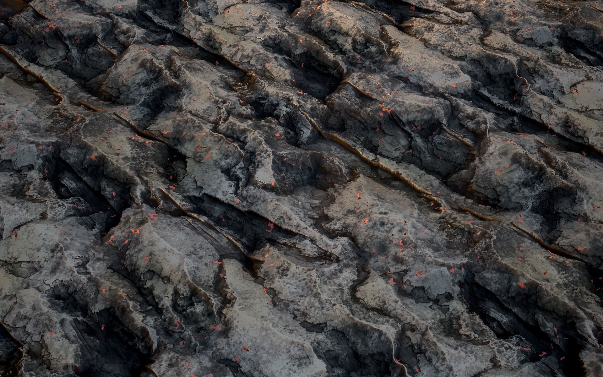 Stylized Fantasy Cliff Rock Stone Textures Texture_3