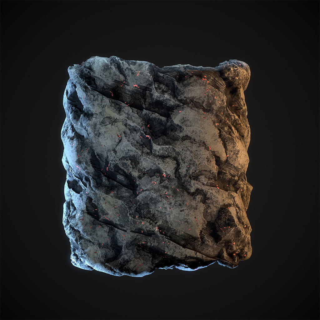 Stylized Fantasy Cliff Rock Stone Textures Texture_1