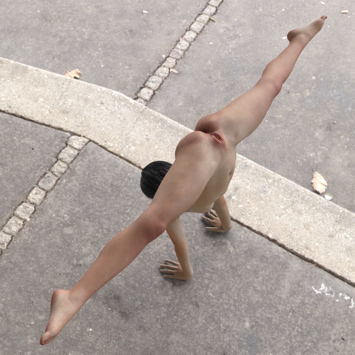 Natsuko  V3 High Quality Textures and Morph For G8-1 Female 3D model_2