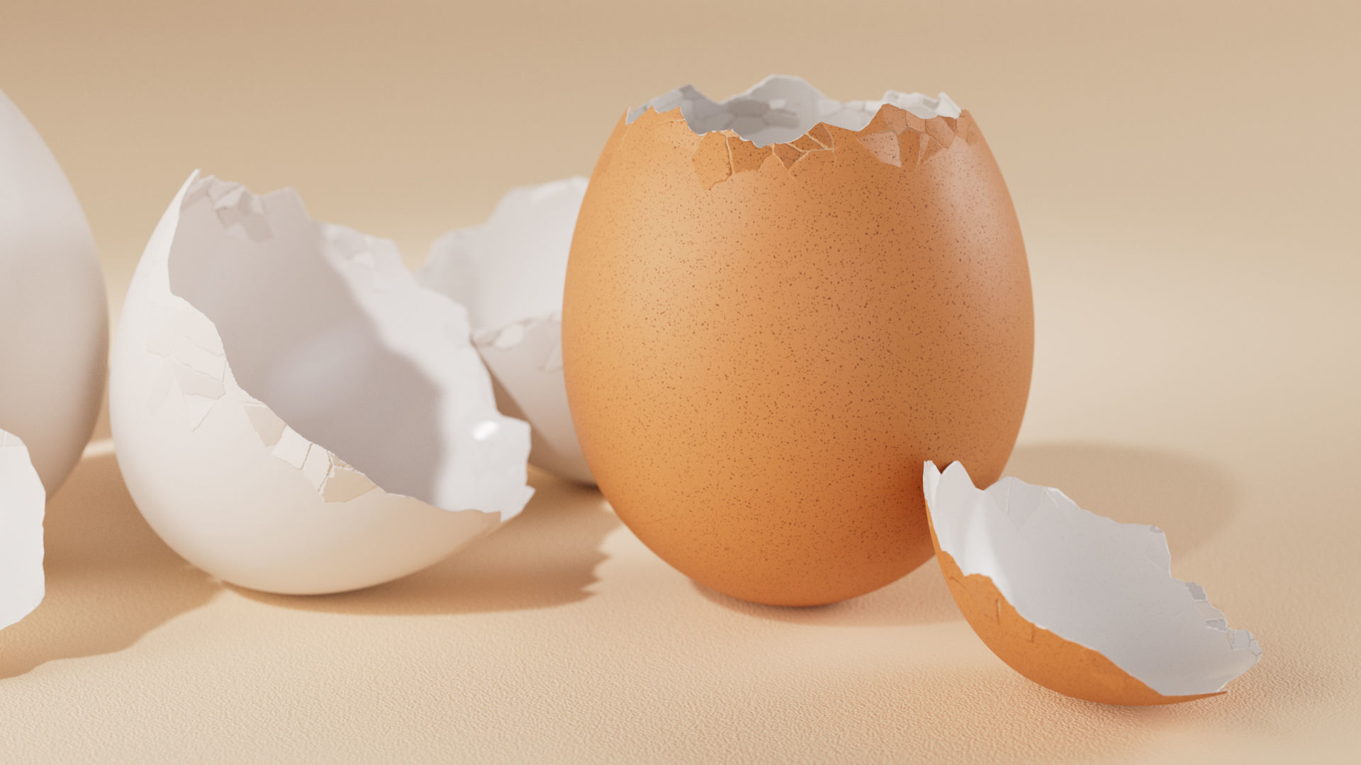 Eggs - 12 Variations 3D model_6