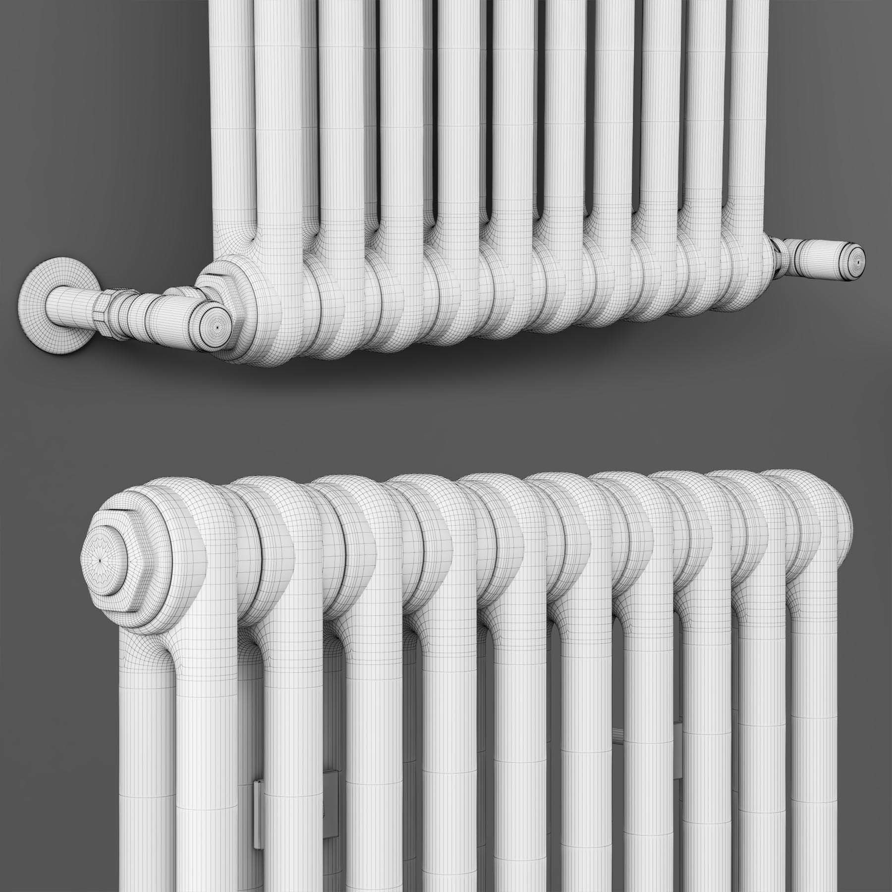 IRSAP TESI 2 Decorative radiator 3D model_5