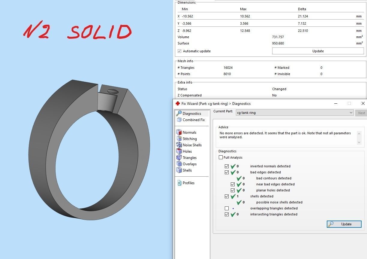 Tank Ring 012 Free 3D print model_15