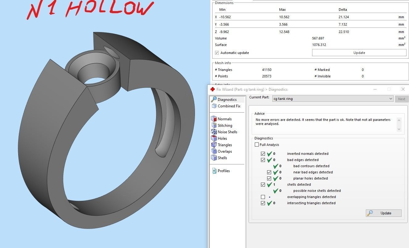 Tank Ring 012 Free 3D print model_14