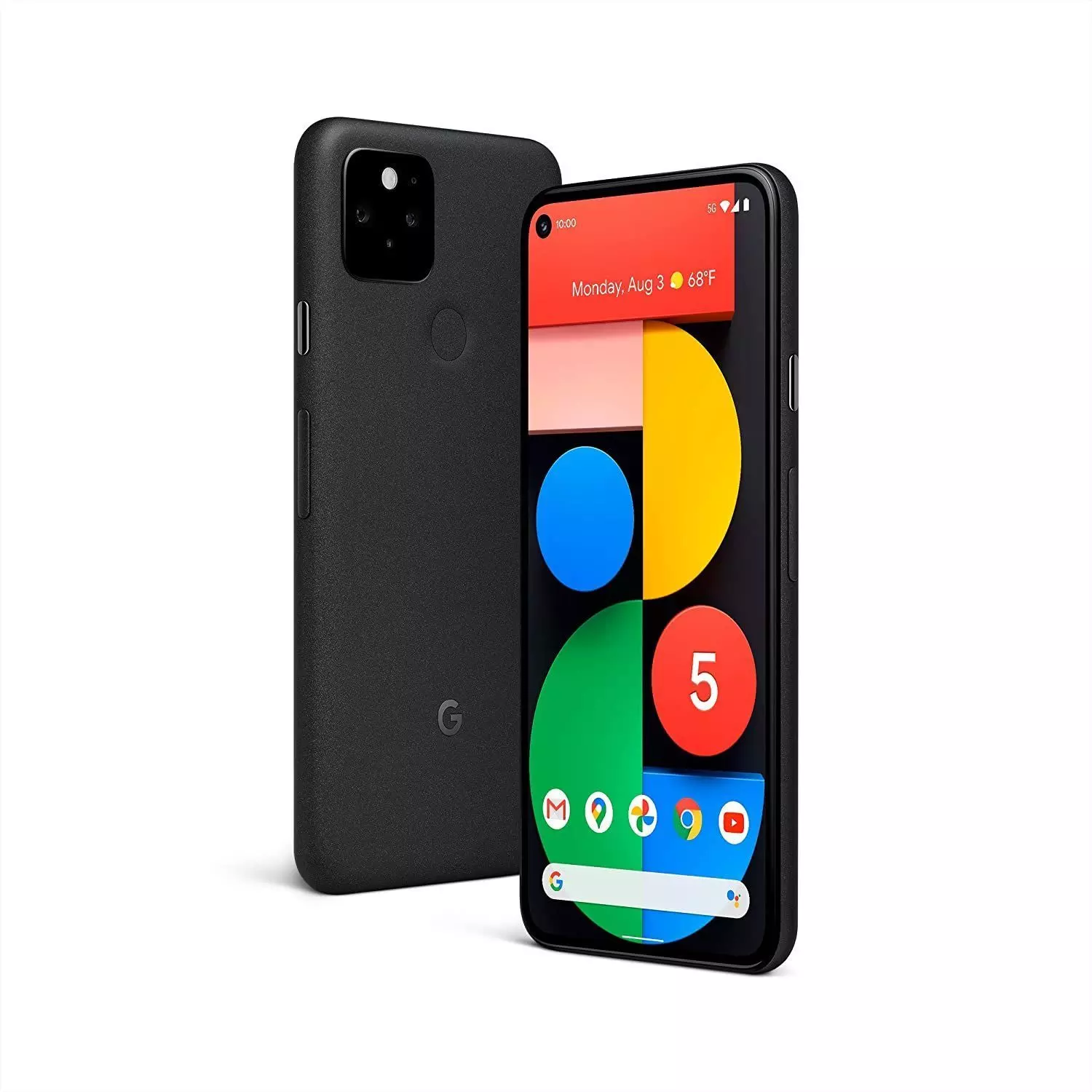 Google Pixel 5 Black 3D model_0