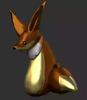 fox sky game 3D print model
